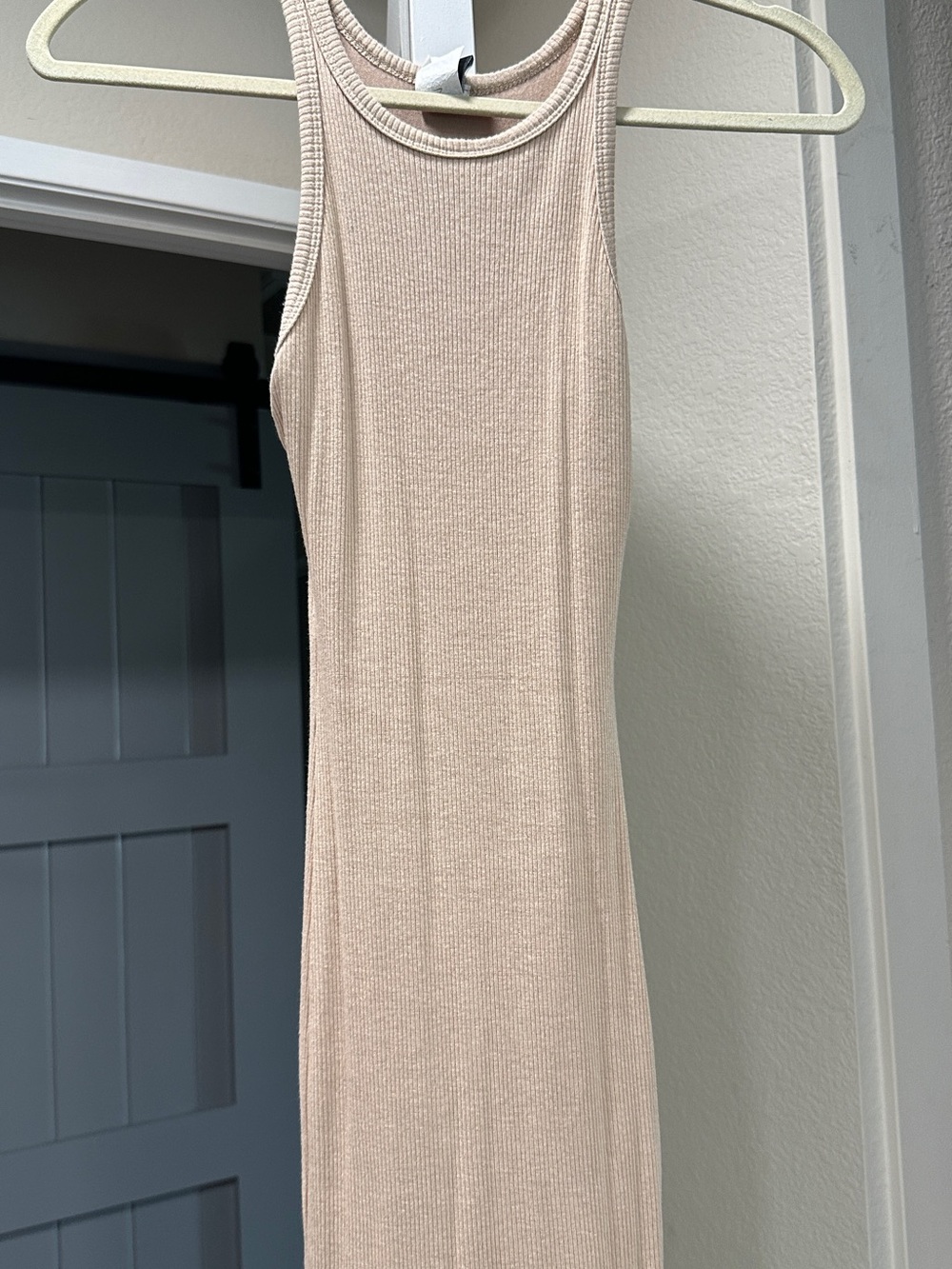 Ribbed Sleeveless Dress